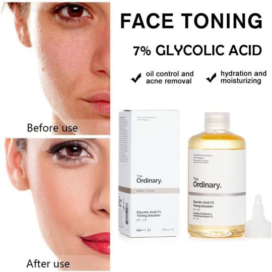 The Ordinary Glycolic Acid 7% Toning Solution 240ml