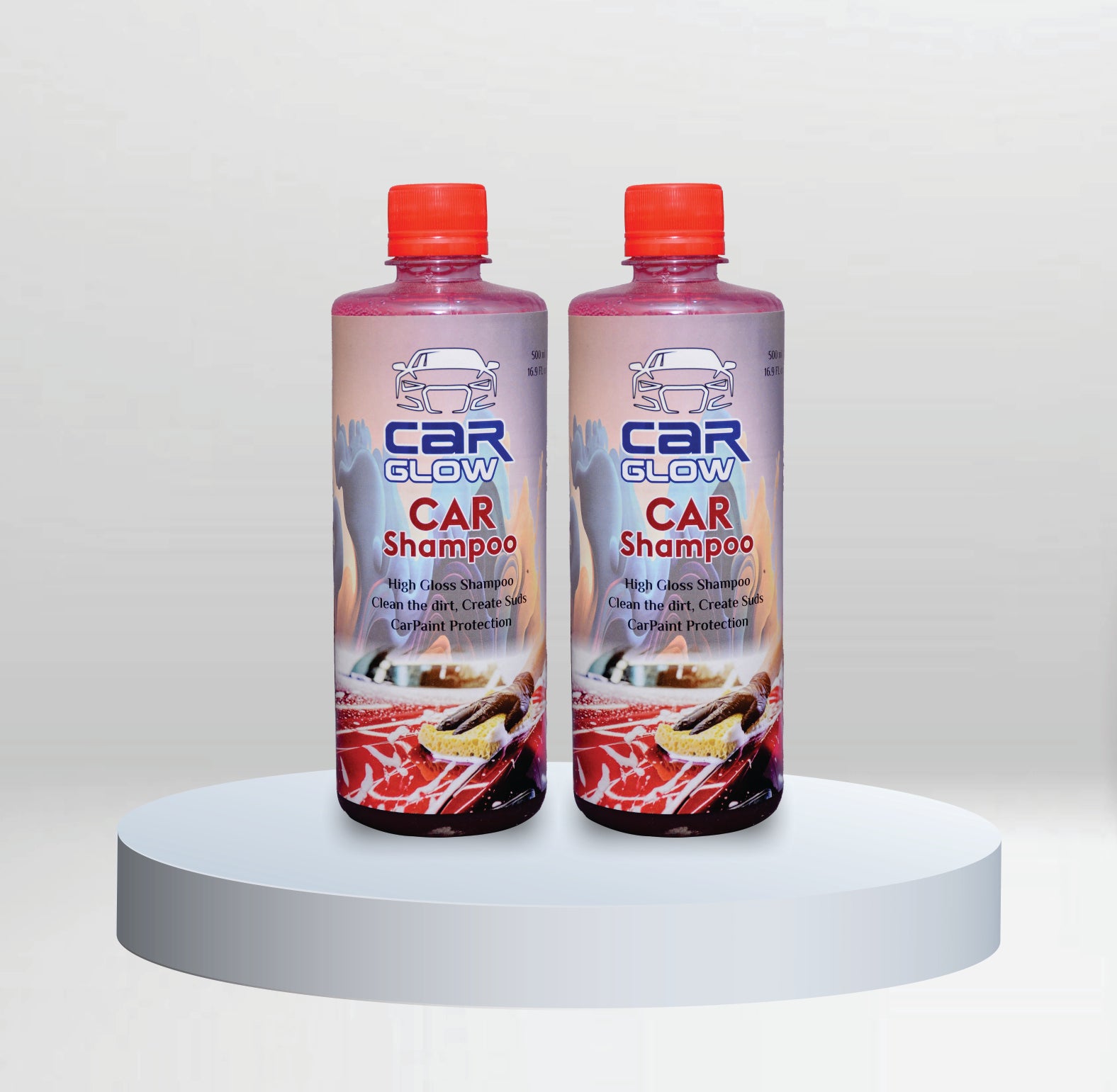 CAR GLOW | Pack of 2 Shampoo 500ml