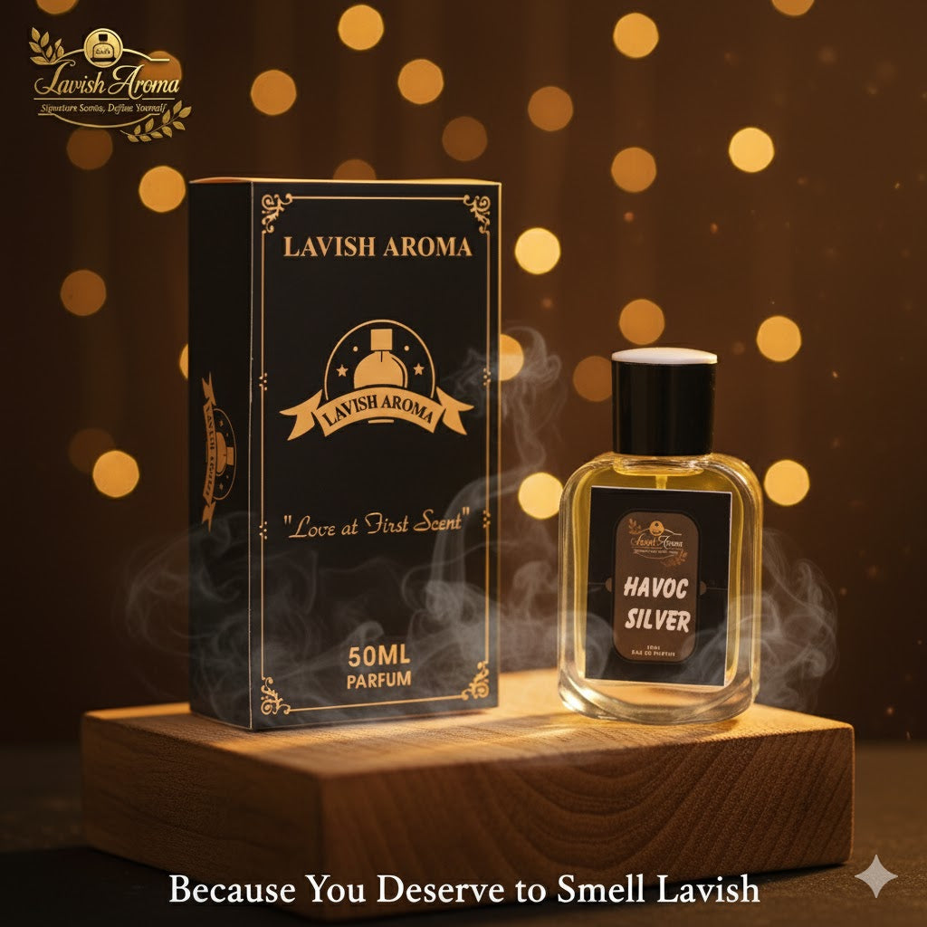 Lavish Aroma – Havoc Silver Luxury Perfume 50ml