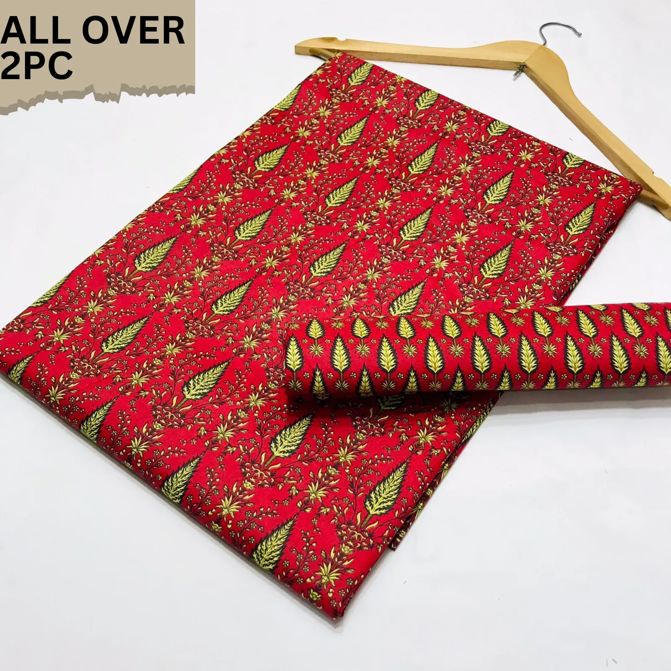 2PC Cotton Suite Digital Print ( Design SMM-(19042)