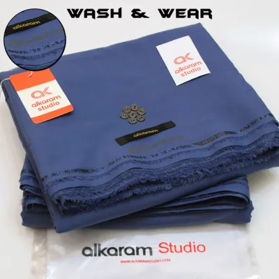 MEN'S WASH N WEAR UNSTITCHED AK-08
