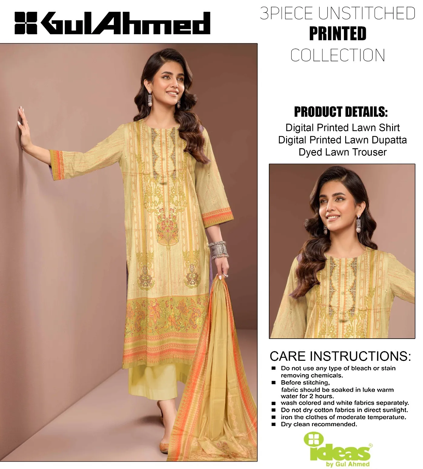 3 Piece IDEAS By Gul Ahmed