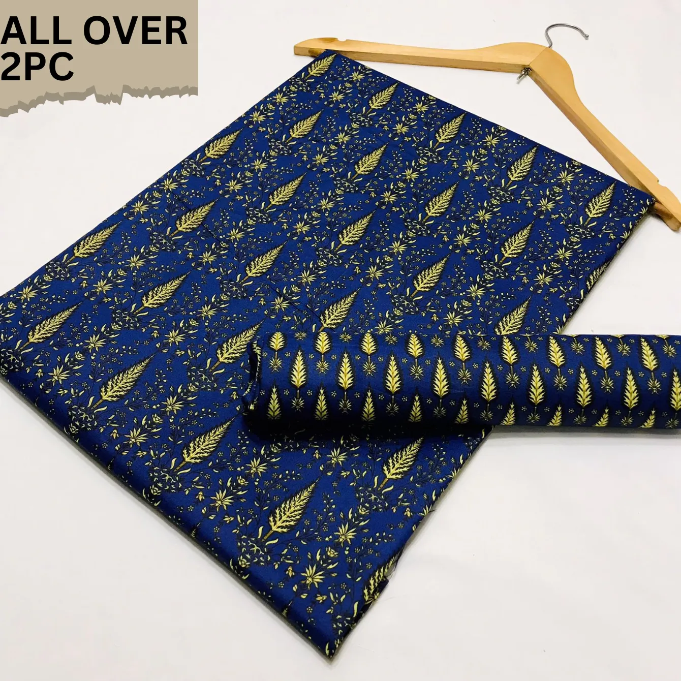 2PC Cotton Suite Digital Print ( Design SMM-(19047)
