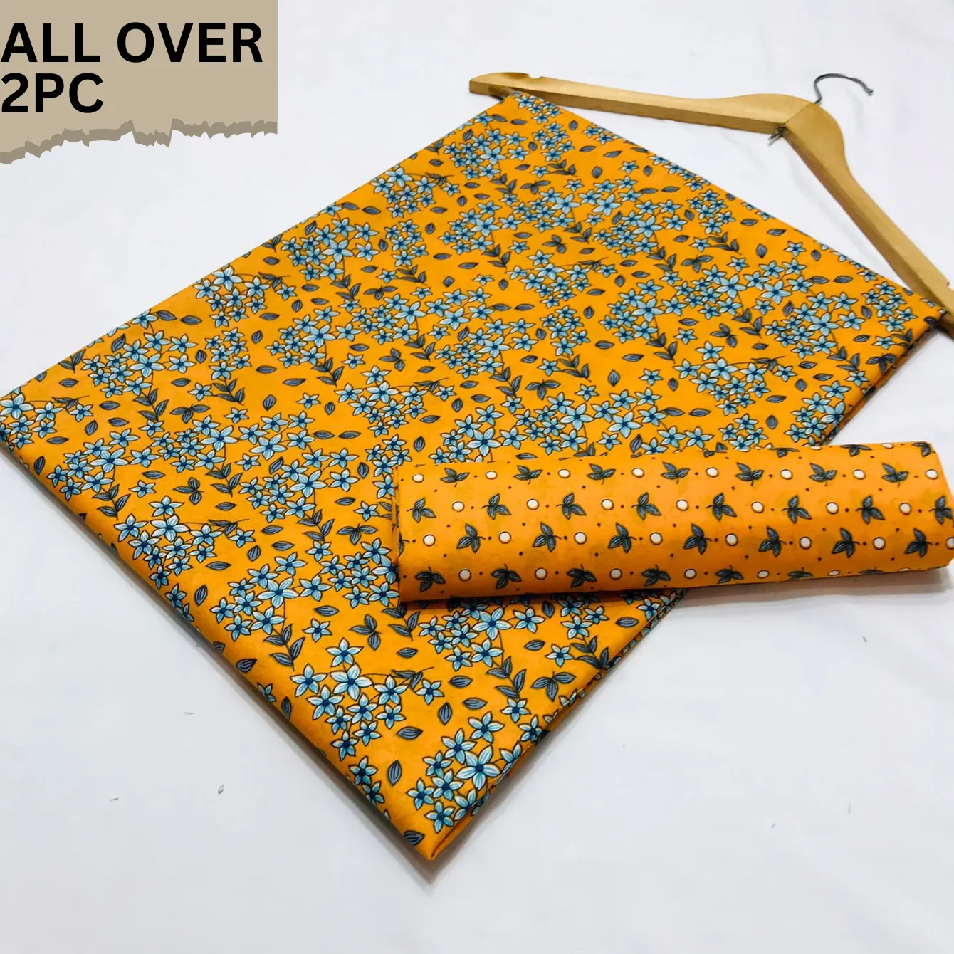 2PC Cotton Suite Digital Print ( Design SMM-(19039)