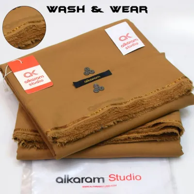MEN'S WASH N WEAR UNSTITCHED AK-07