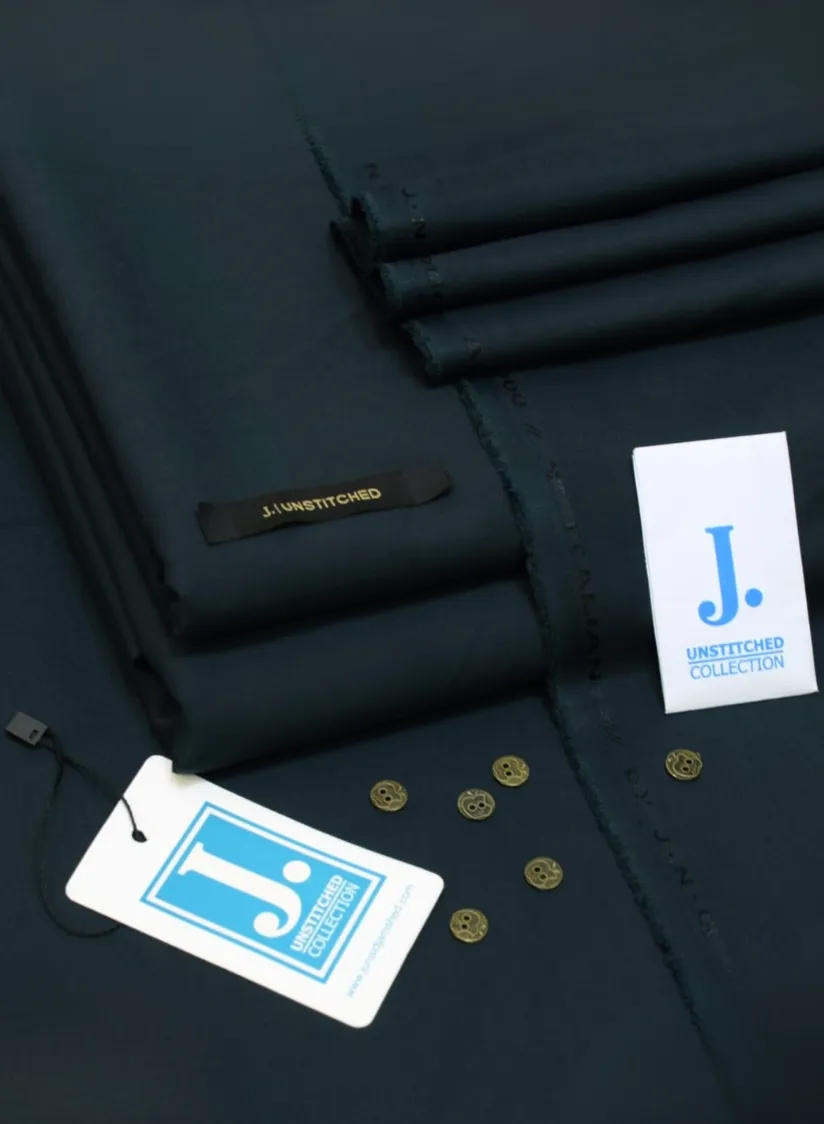 DARK GREEN UNSTITCHED | J. WASH N WEAR