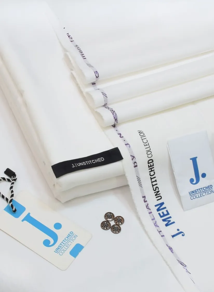 OFF WHITE UNSTITCHED | J. WASH N WEAR