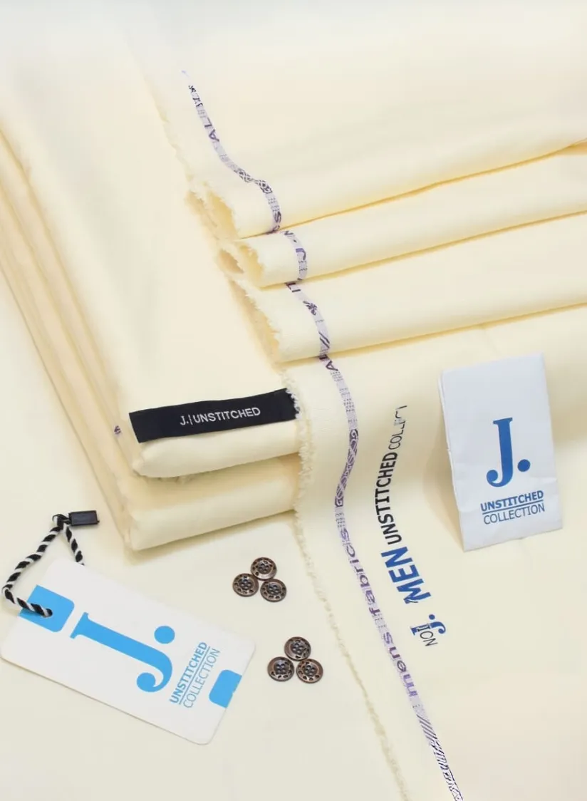 CREAM UNSTITCHED | WASH N WEAR