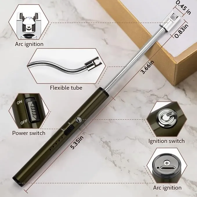 USB Rechargeable Flameless Arc Lighter