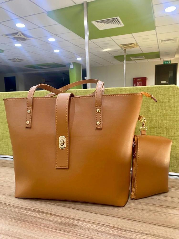 Bag X -  Pu Leather Caramel Brown