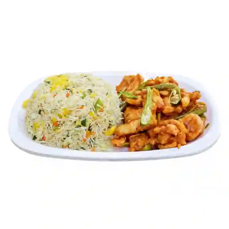 Chicken Chili Dry With Rice