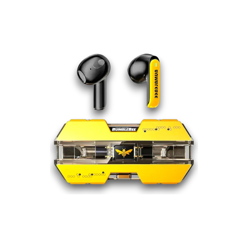 TRANSFORMERS TF-T51 Bumblebee Wireless Earphones Low Latency