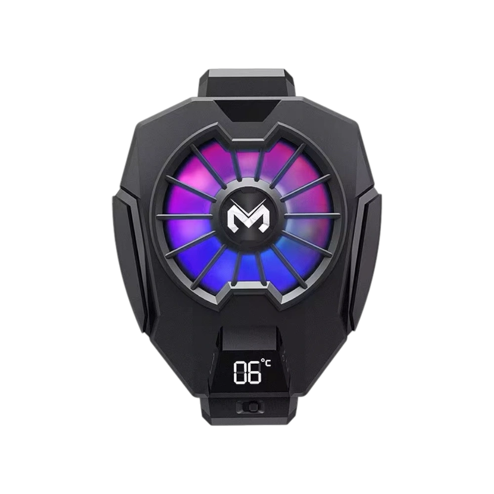 DL05 Mobile Cooling Fan for iOS & Android with Temp Display