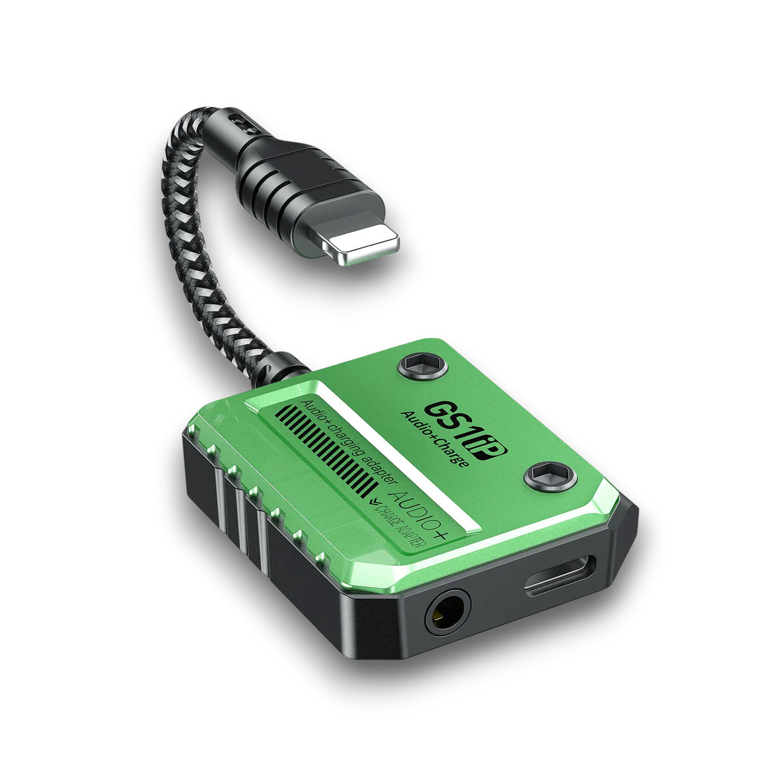 Plextone GS1 Lightning Splitter 30W Adapter Charge & Listen