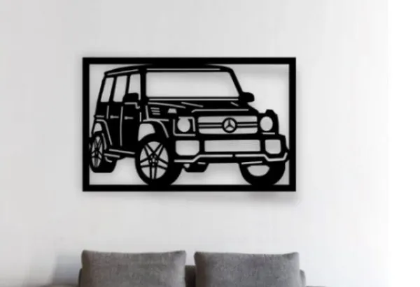 Mercedes-benz G-class G Wagon Car Wall Decoration Wall Hang