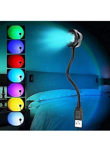 R13 Usb Multi-Colourful Sunset Light, Pk