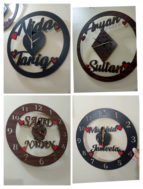 Costumized wall clock