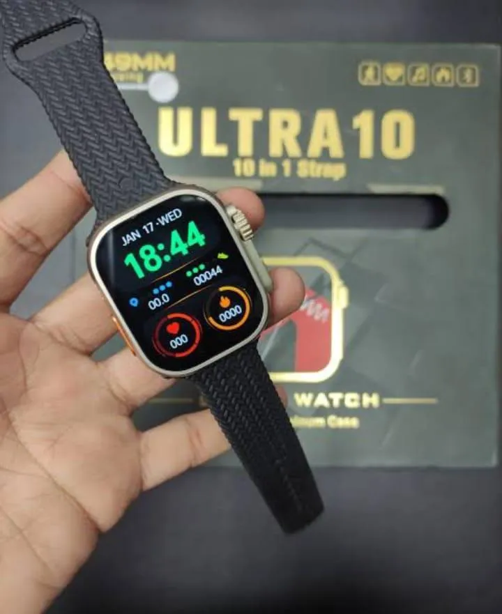 Ultra 10 Smart Watch With 10 Straps