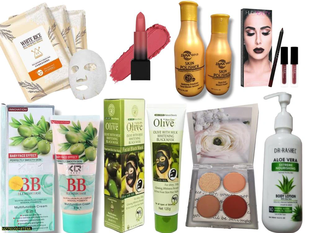 8 in 1 Skin Care Make Up Deal