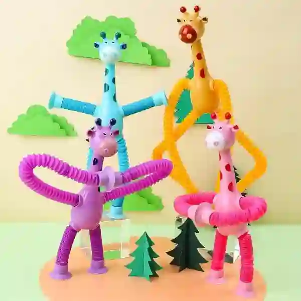 Giraffe Pop-Up Toy For Kids Pack of 3