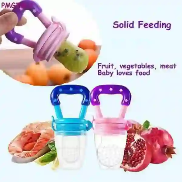 Baby Fruit Silicone Pacifier Pack of 3