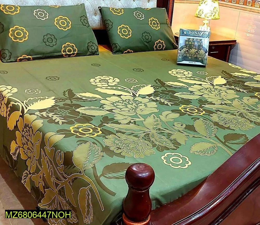 3 PCs bedsheet
