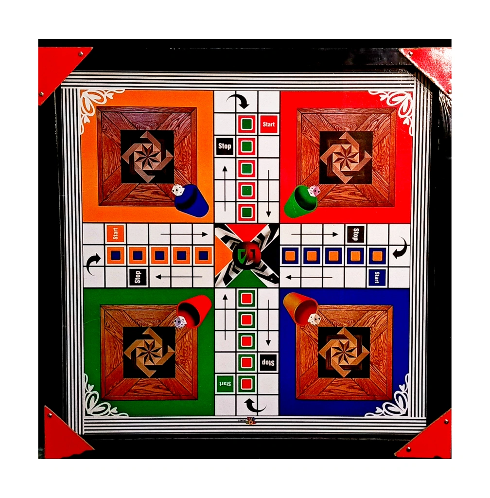 Black Ludo Board