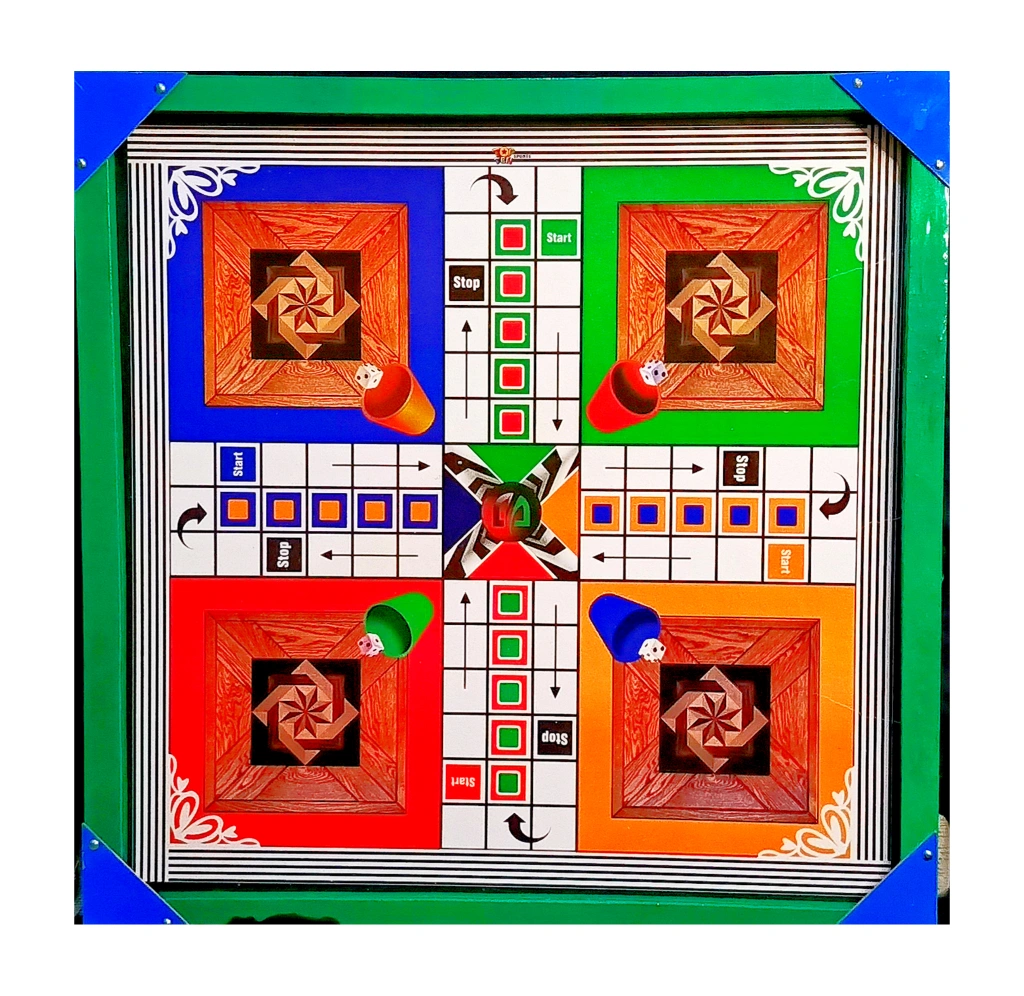 Green Ludo Board