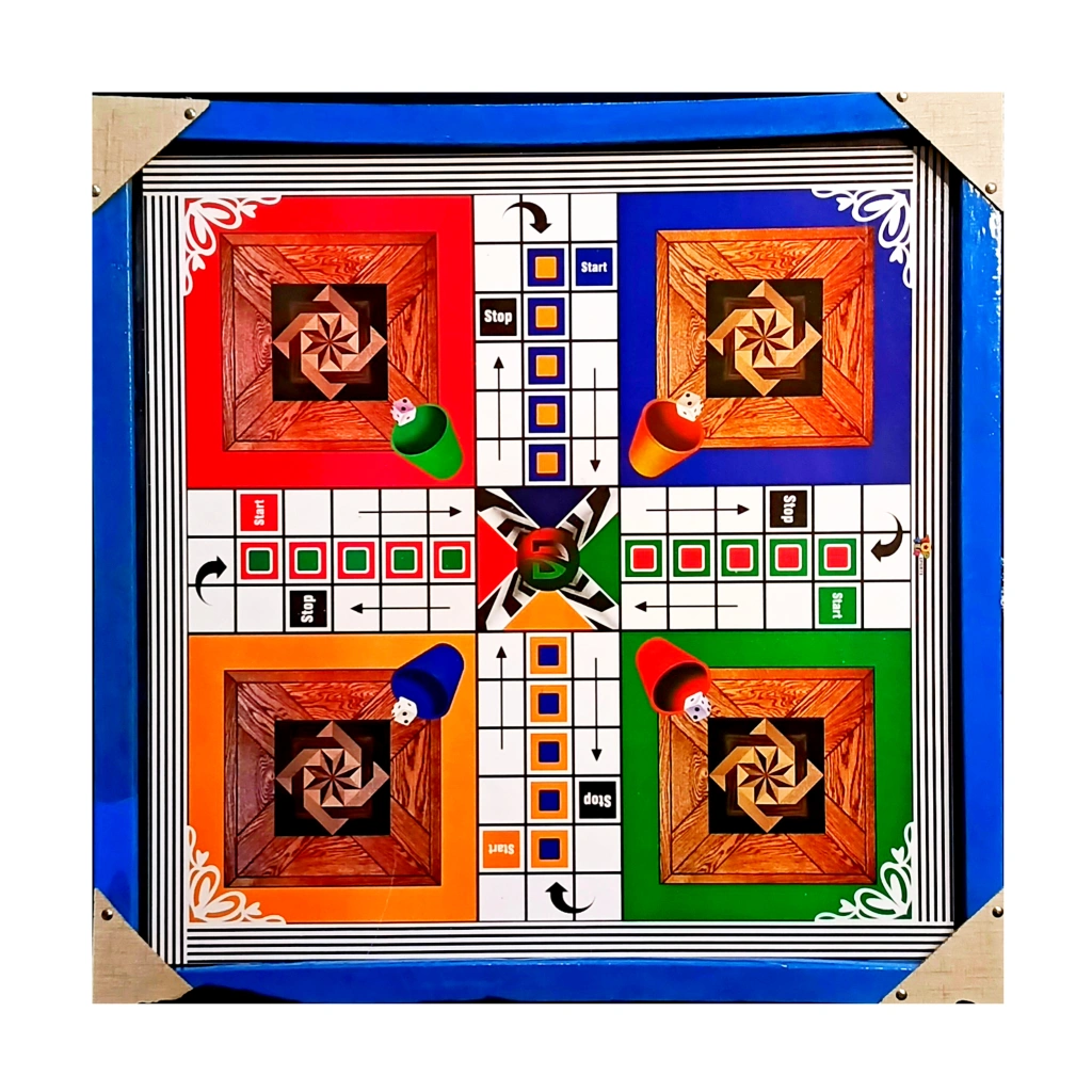 Blue Ludo Board