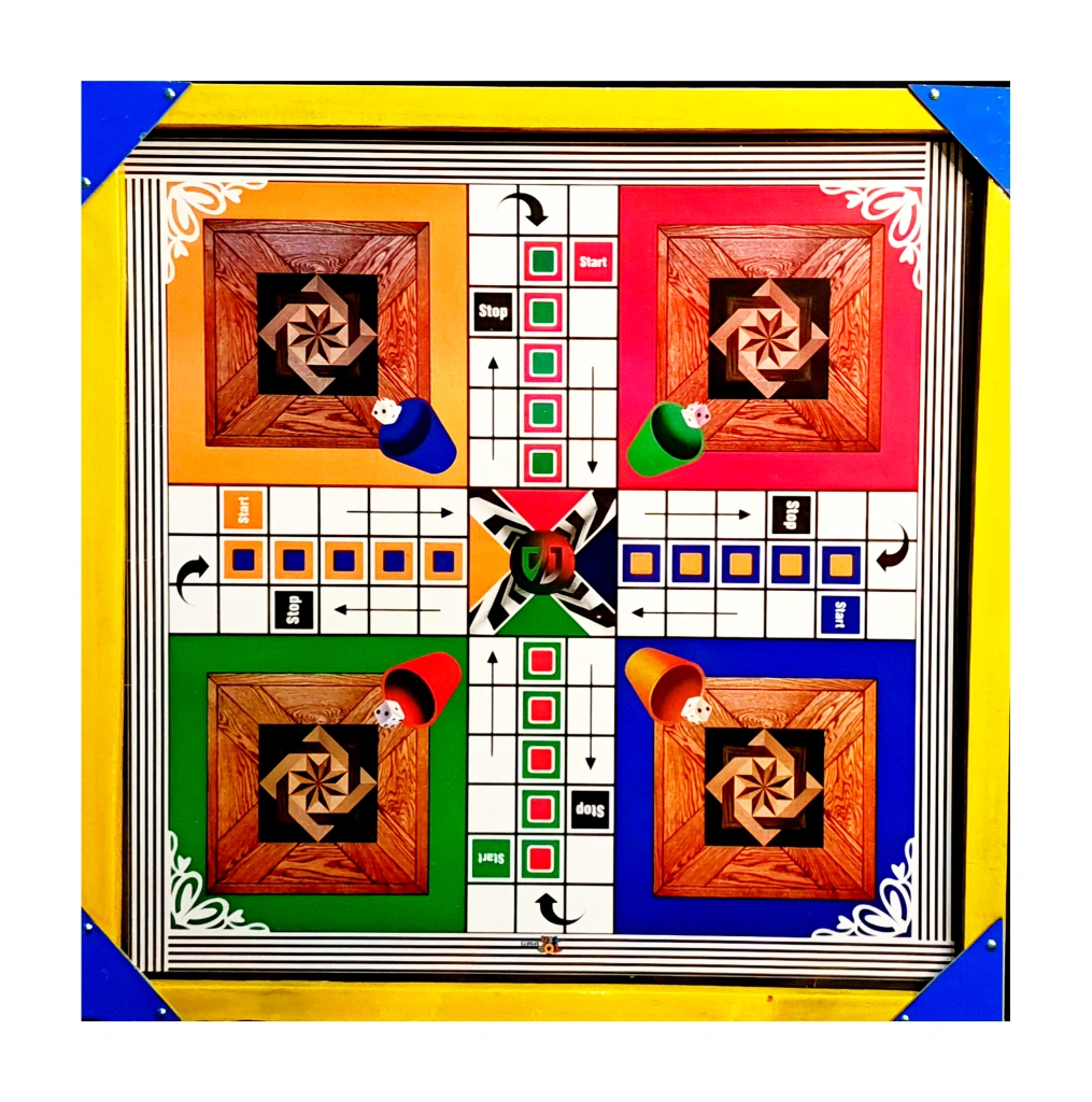 Yellow Ludo Board