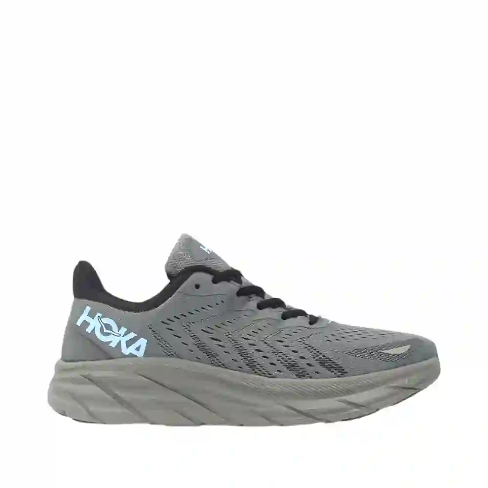 Hoka Clifton 8 Running Shoes(Wolf Grey)