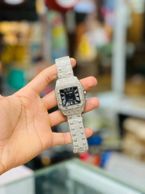 Cartier Iced stone watch