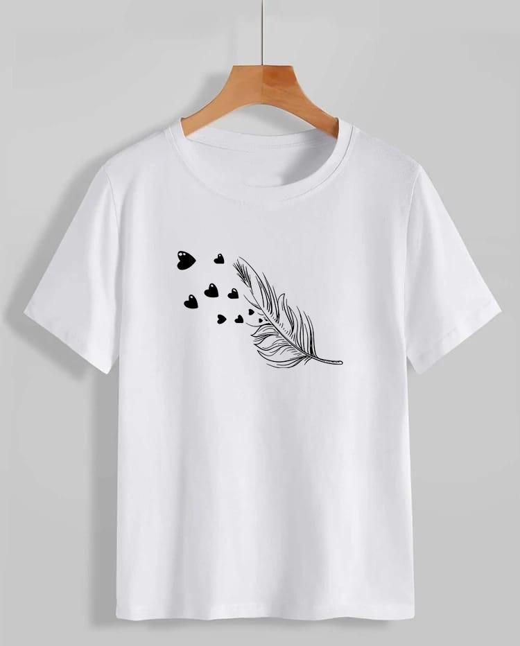 1 PC cotton printed t-shirt unisex
