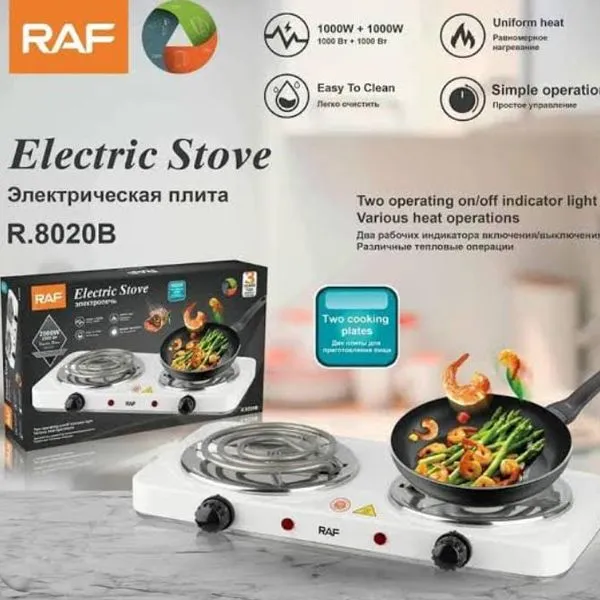 Double Hot Plate and Cooker Electric Stove Hot Plate Premium