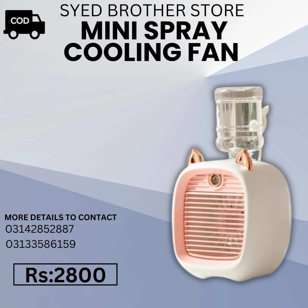 Mini Spray Cooling Fan