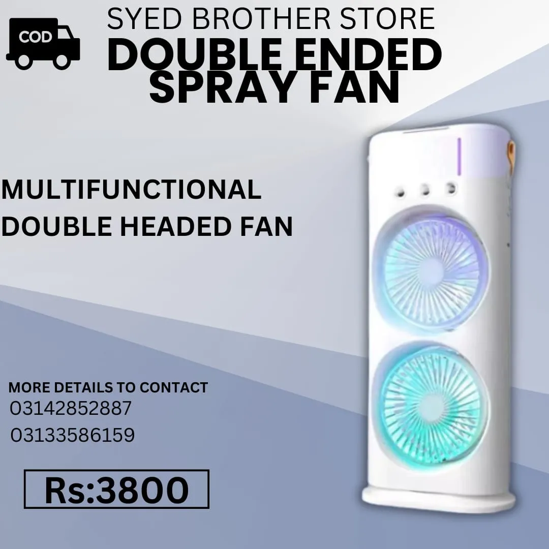 Double Ended Spary Fan | Wholesale price in Pakistan