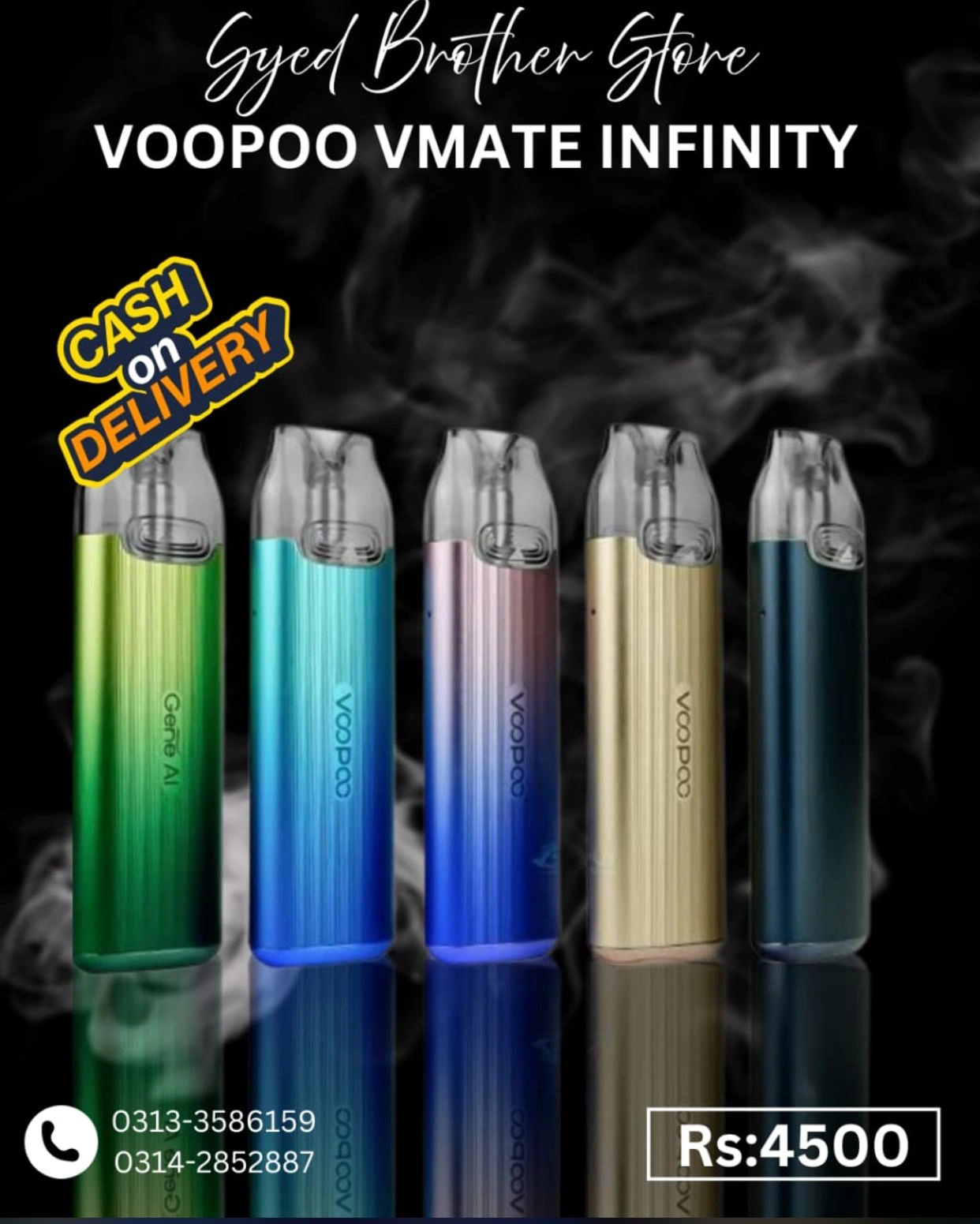 VOOPOO VMATE INFINITY 17W POD SYSTEM KIT