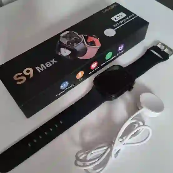 Product details of S9 Max Series 9 Smart Watch 2.19" Inch HD Display Wireless Charging Unlimited Always On Time Display BT Calls Sports & Fitness