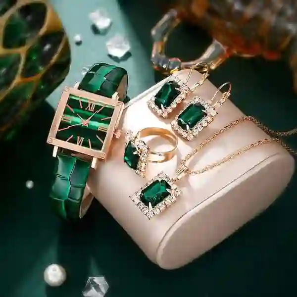 watch with jewelry set