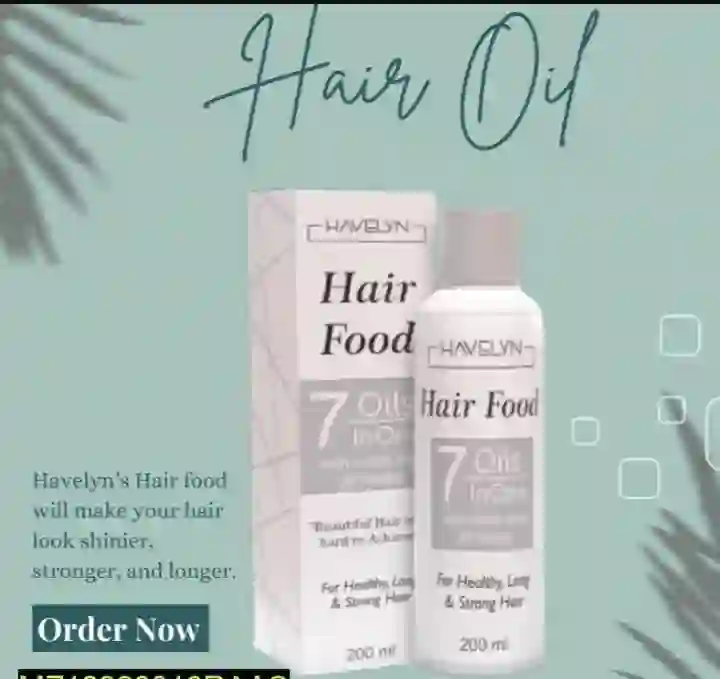 Hair food oil