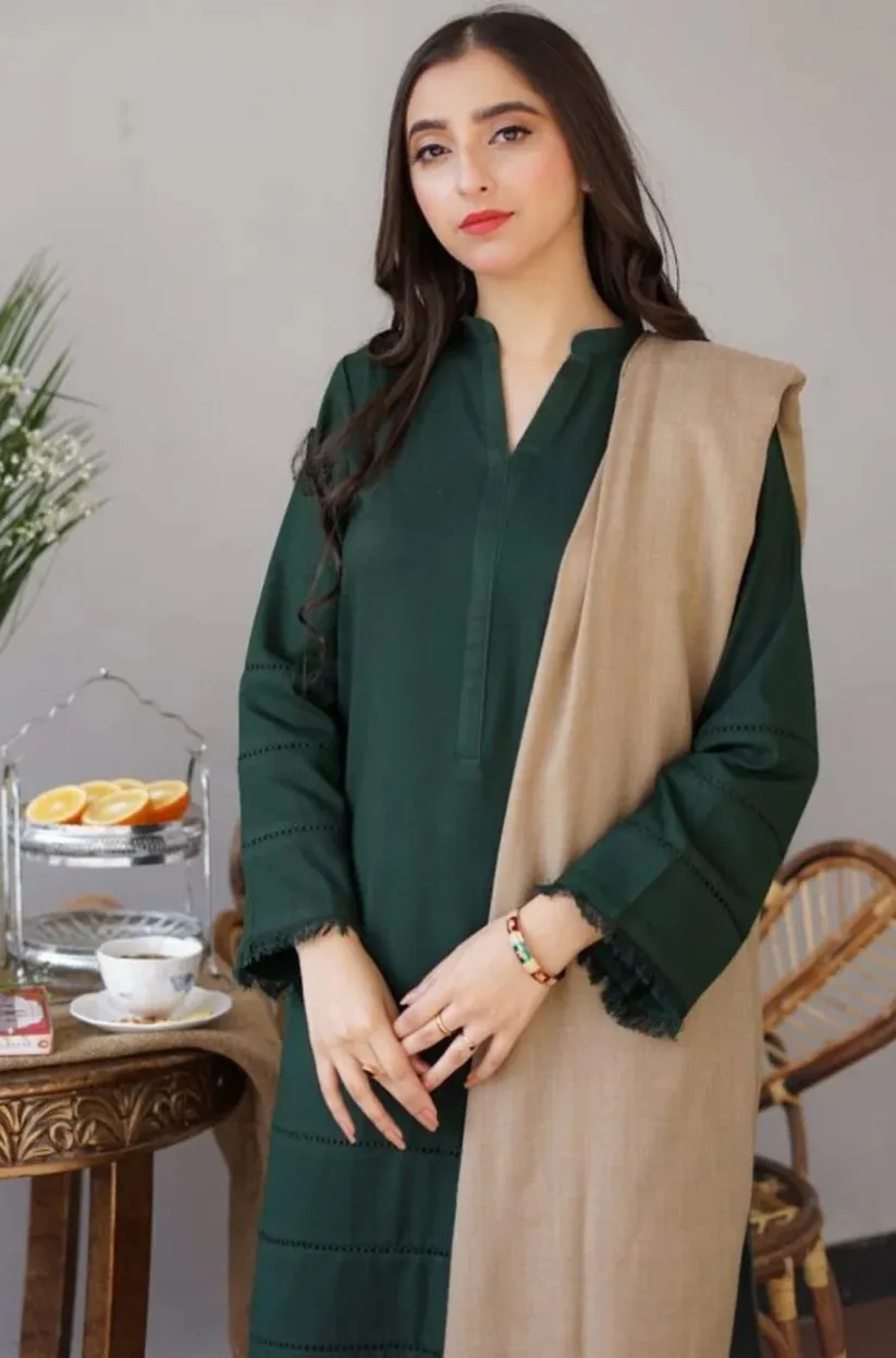 Aisling | 3pc Dhanak | Luxury Category | Winter 24 UF4