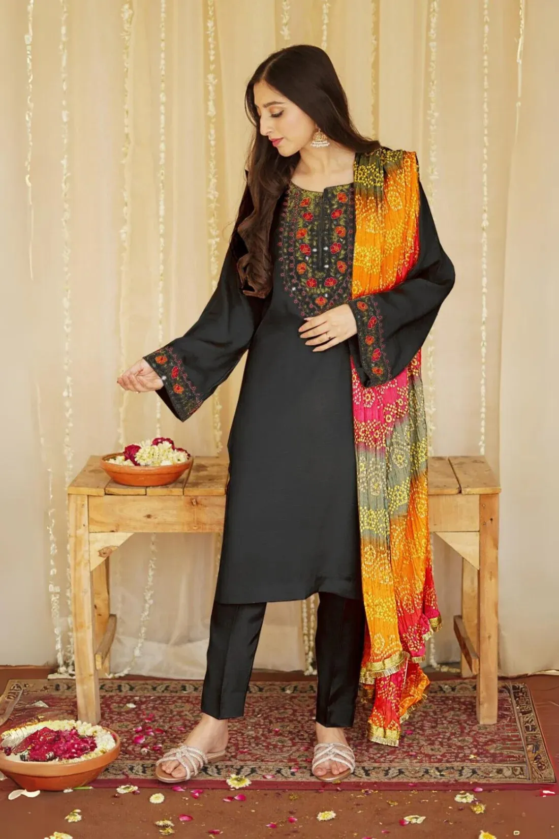 Aisling | 3pc Dhanak | Luxury Category | Winter 24 UF3