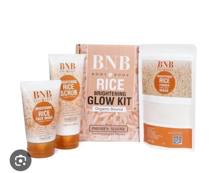 Bnb Whitening Glow Kit | Bright & Glow 3-in-1 Set