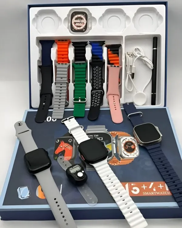 Y200 Smart Watch | 3 Watches 3 In 1 Combo Deal  Family Pack