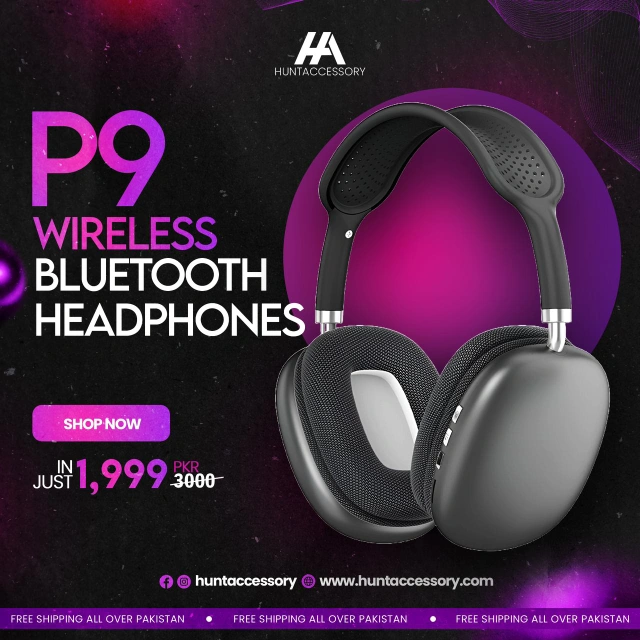 P9 wireless headphones