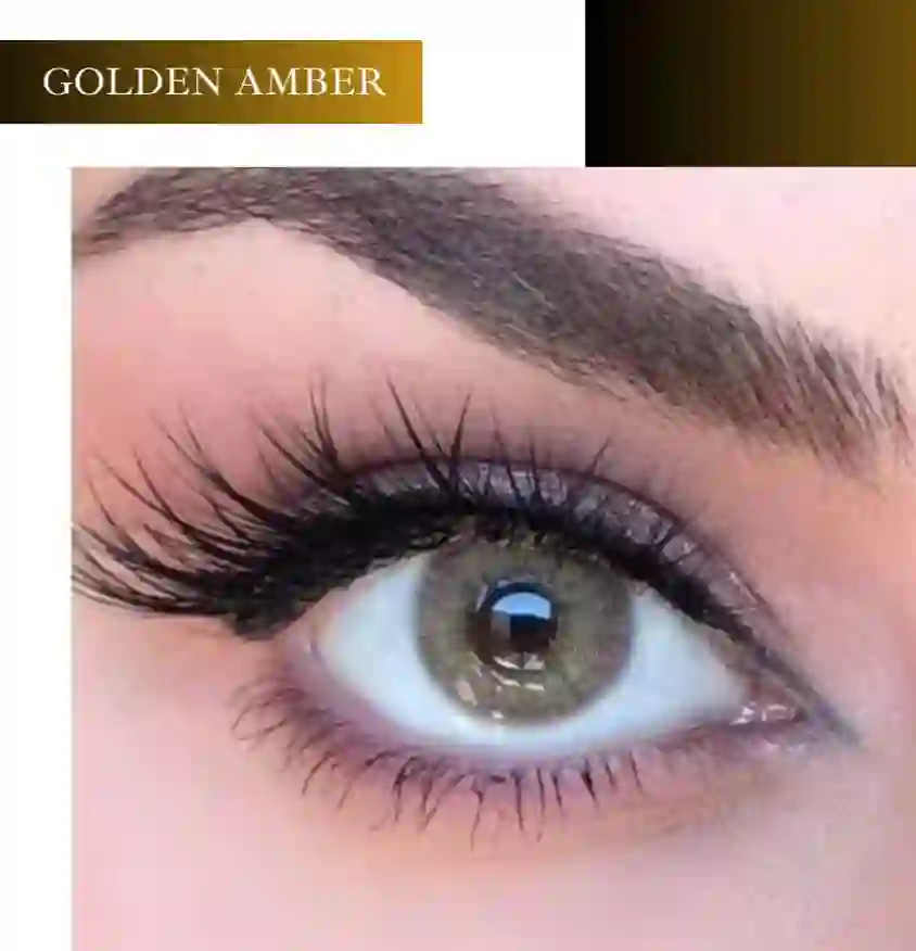 GOLDEN AMBER LENSES/ FOR FESTIVALS AND EVENTS