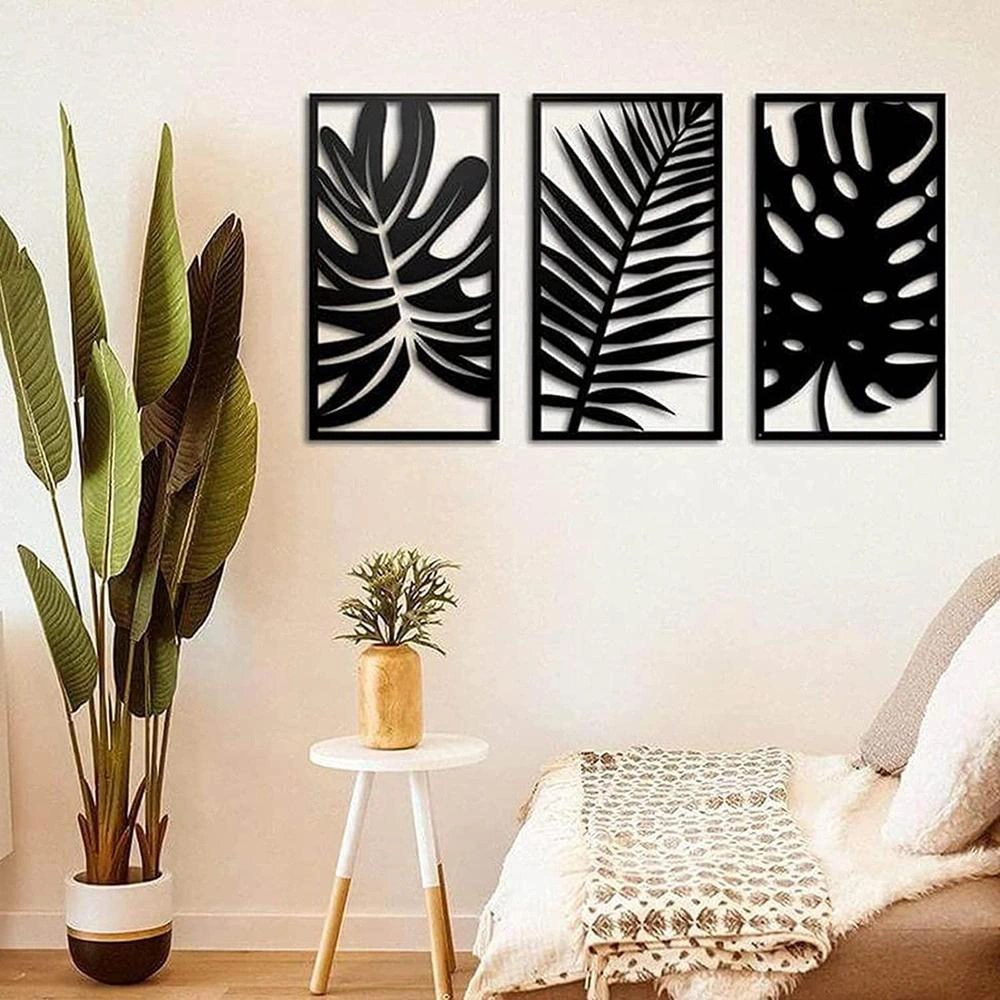 3PCS LEAF FRAMES