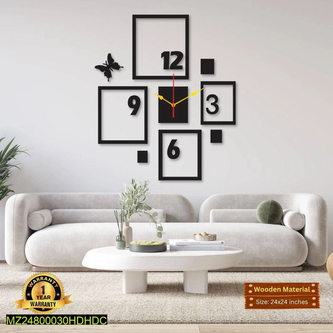 4FRAME WALL CLOCK