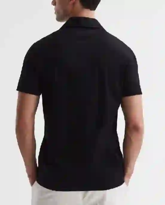 Black Plain Fit Shirt
