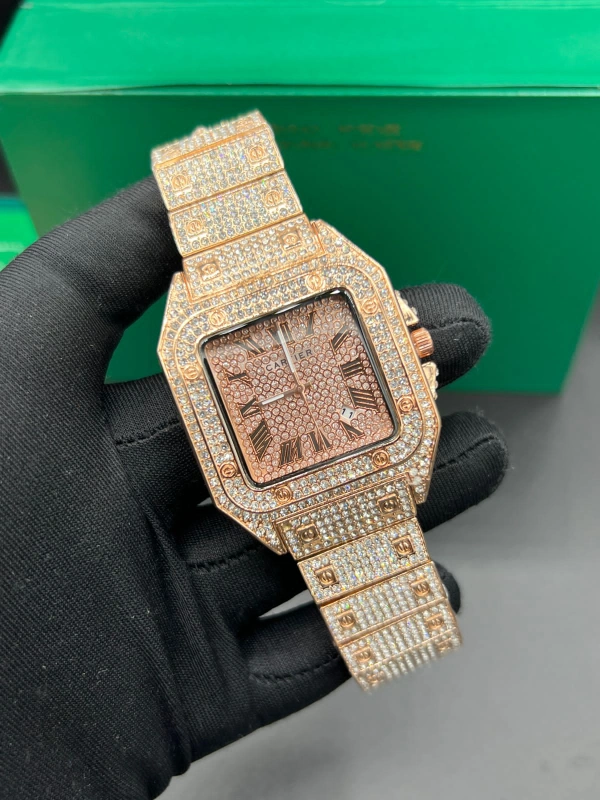 Iced Out Premium Watch